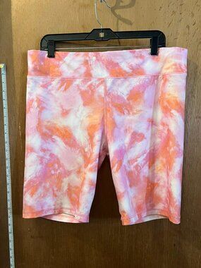 🐻Size 3X - Xersion - Pink Tone Bike Shorts